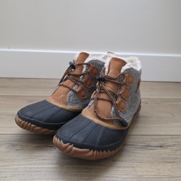 Sorel Out N About Plus Boots Waterproof Duck Boots Women Sz 6 NY1954-052 - Picture 3 of 13